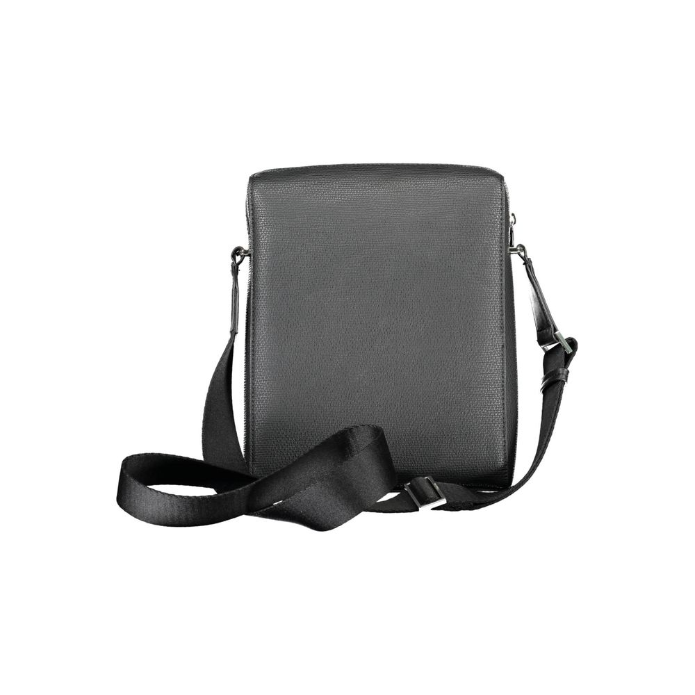 Calvin Klein Black Polyurethane Men Shoulder Bag - Luxe Nova