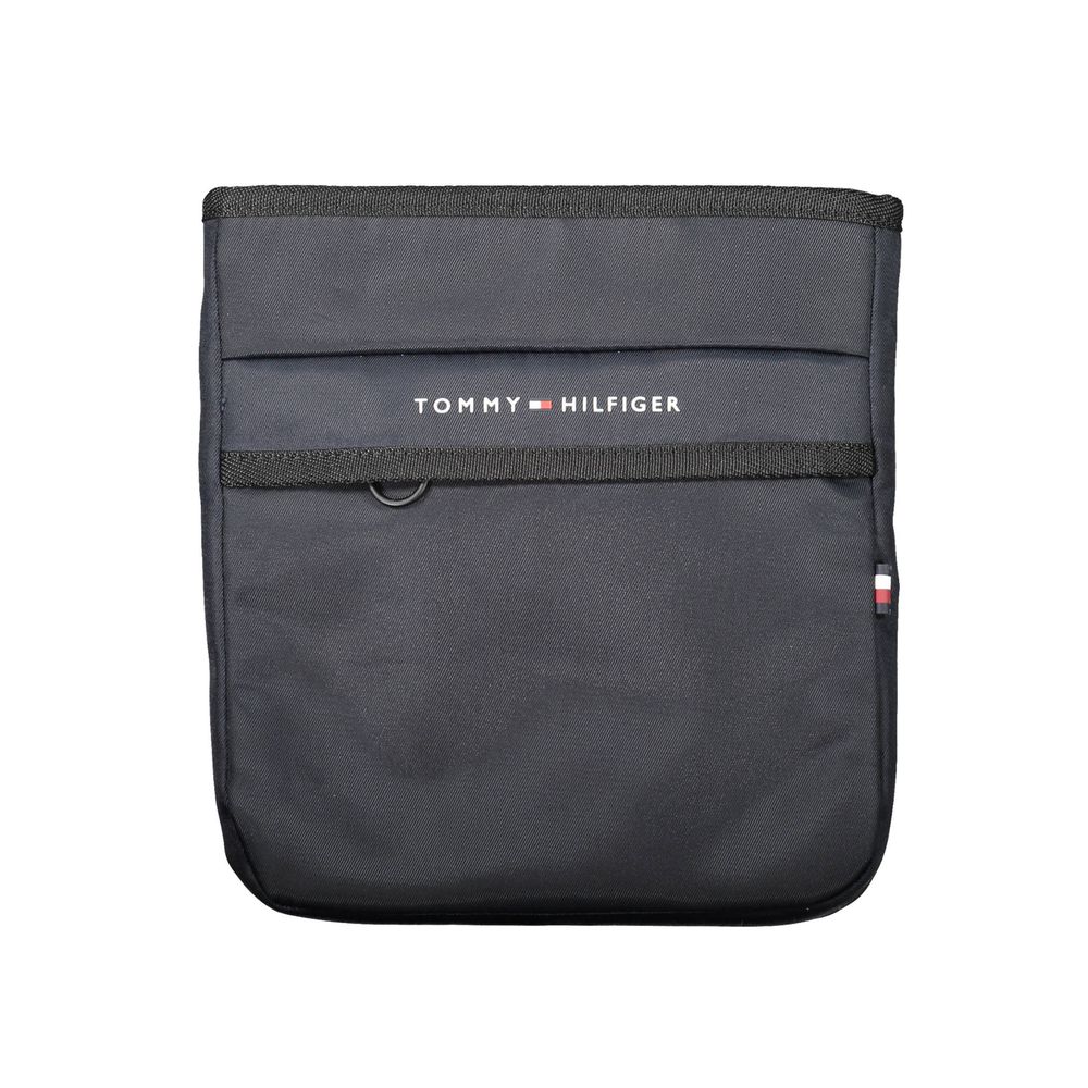 Tommy Hilfiger Blue Polyester Men's Shoulder Bag - Luxe Nova