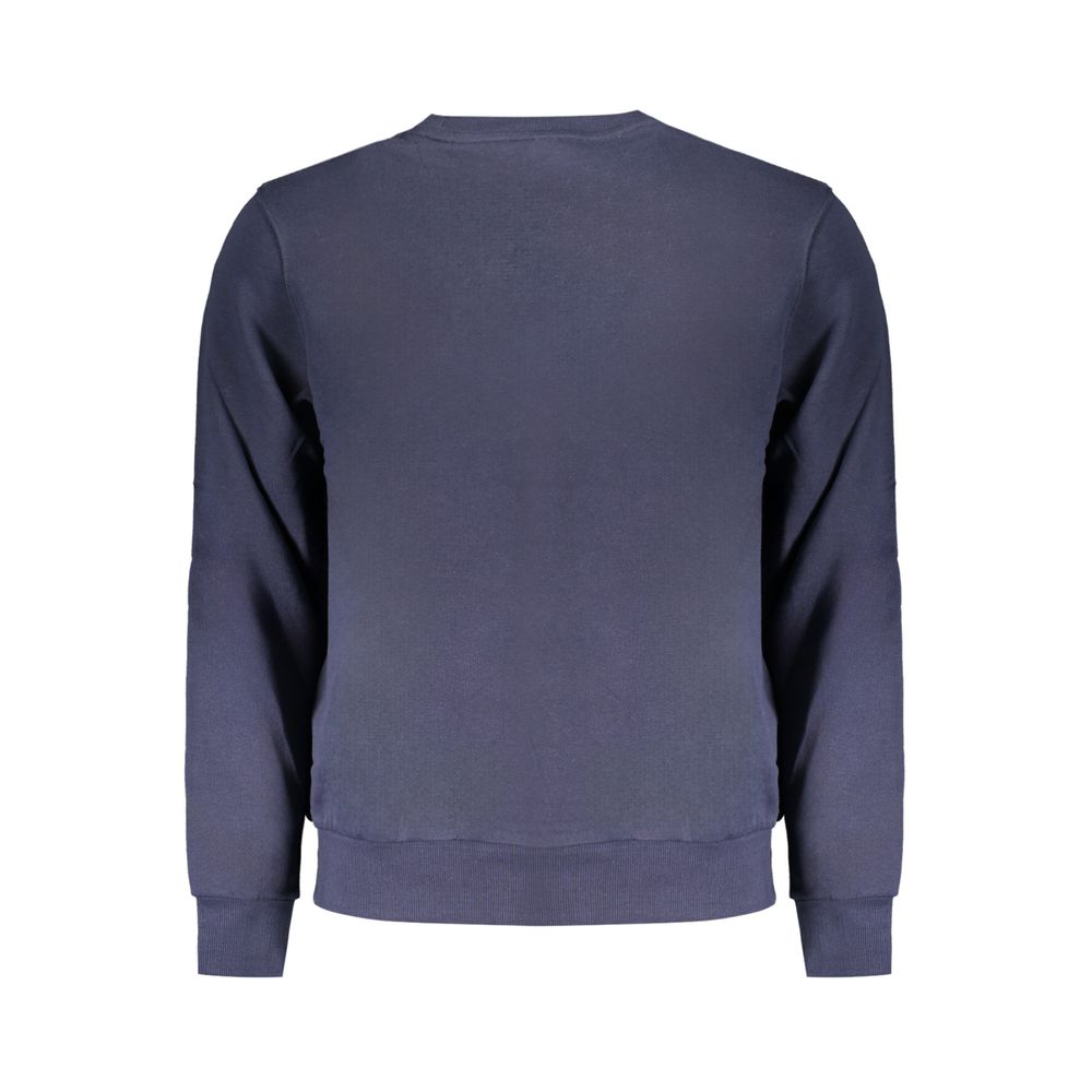 North Sails Blue Cotton Men Sweater - Luxe Nova
