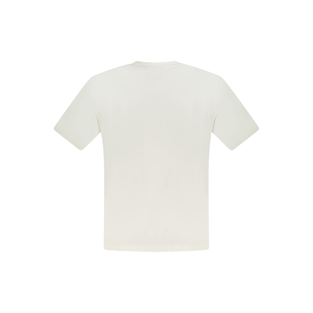 North Sails White Cotton Mens T-Shirt - Luxe Nova