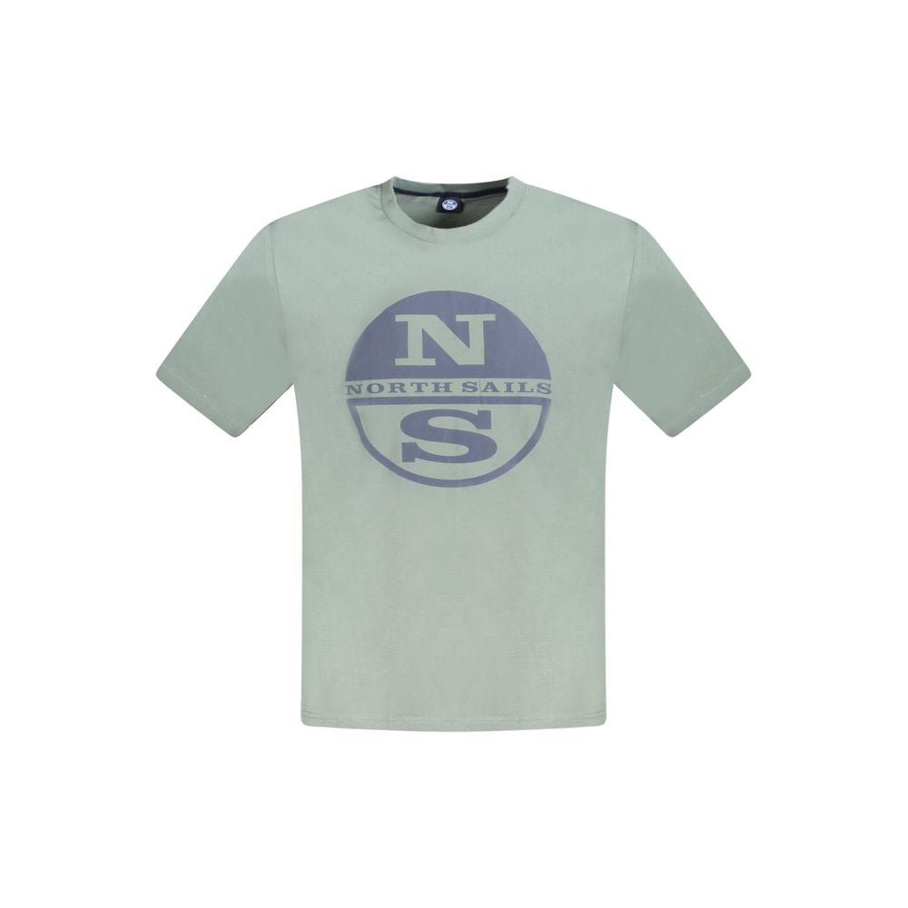 North Sails Verde Cotton Men T-Shirt - Luxe Nova