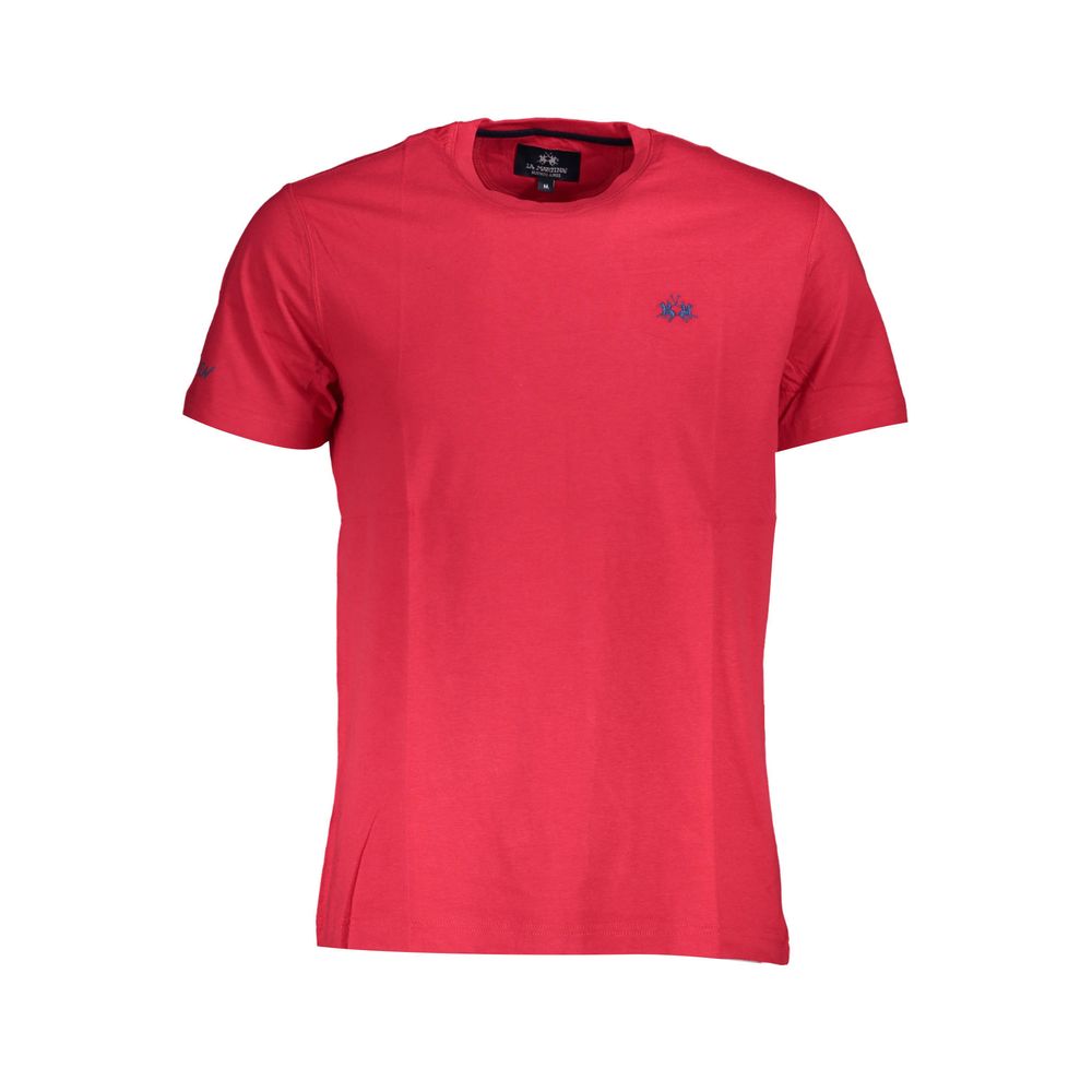 La Martina "Rosso Cotton Men's T-Shirt" - Luxe Nova