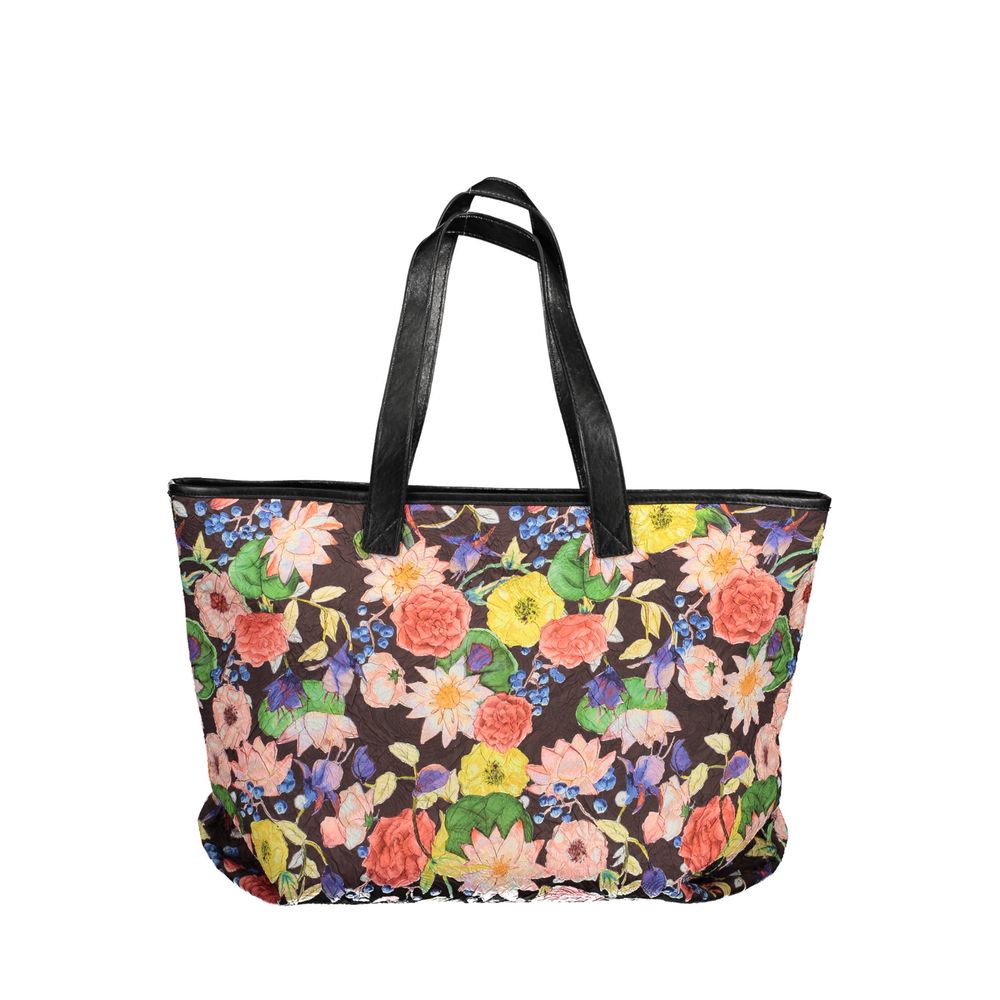 Desigual Black Polyurethane Women Handbag - Luxe Nova