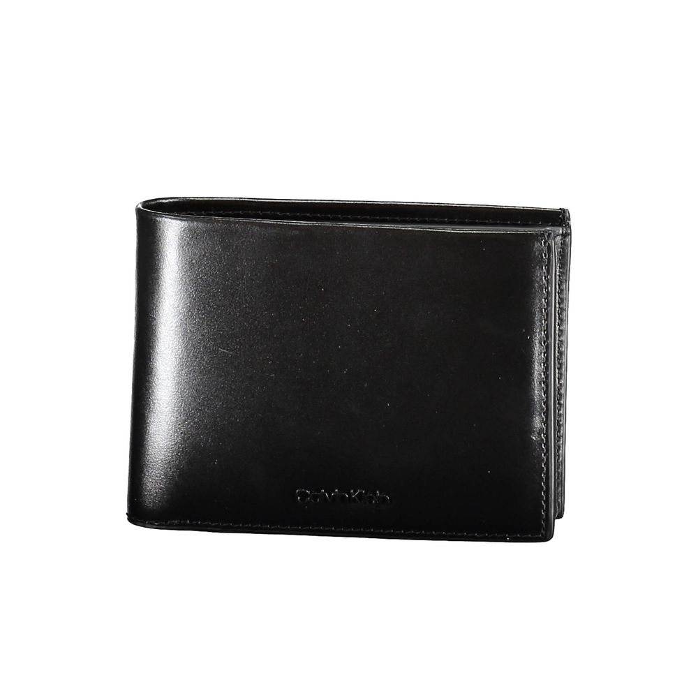 Calvin Klein Black Leather Men Wallet - Luxe Nova