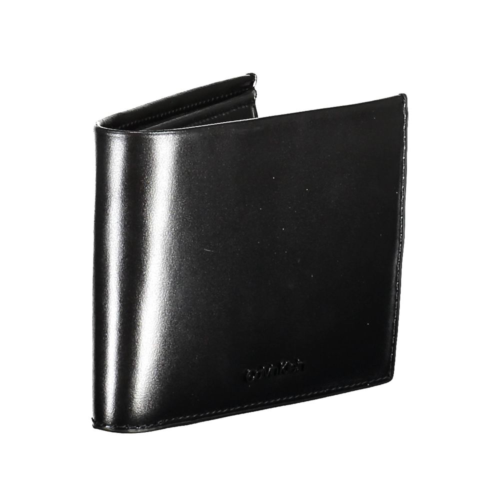 Calvin Klein Black Leather Men Wallet - Luxe Nova