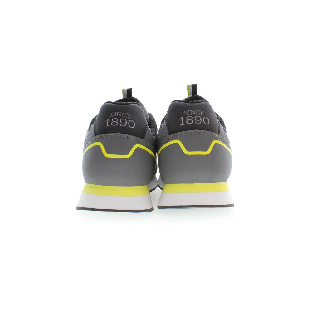 U.S. POLO ASSN. Gray Polyester Men Sneaker - Luxe Nova