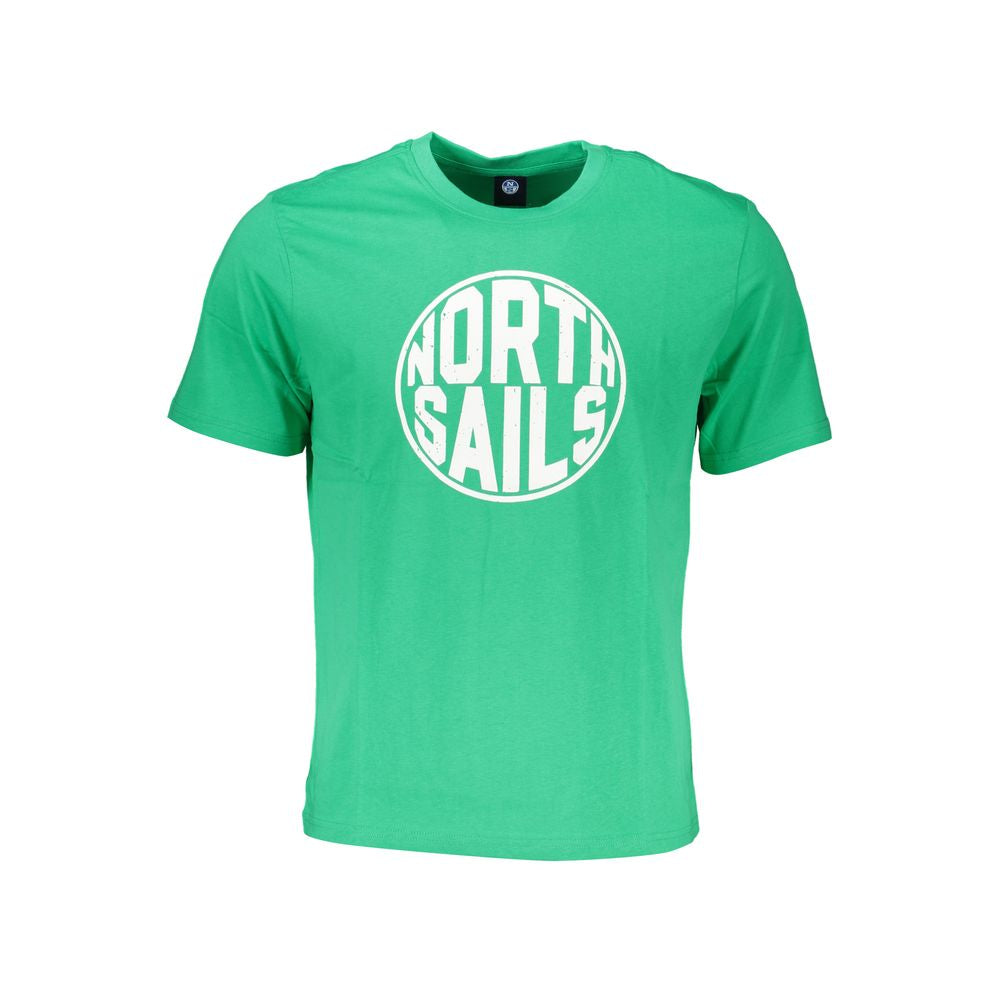 North Sails Verde Cotton Men T-Shirt - Luxe Nova