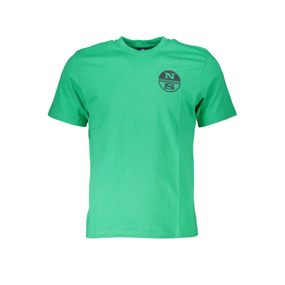 North Sails Verde Cotton Men T-Shirt - Luxe Nova
