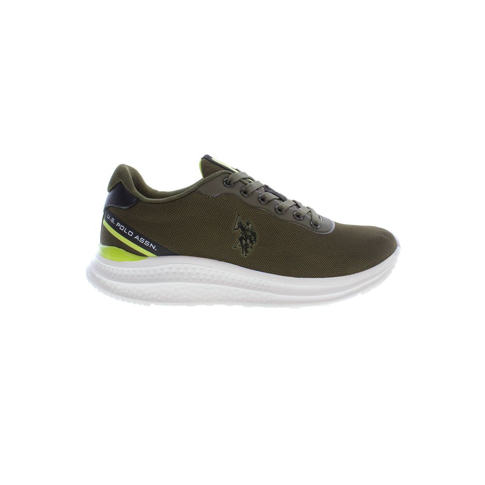 U.S. POLO ASSN. Verde Polyurethane Men Sneaker - Luxe Nova