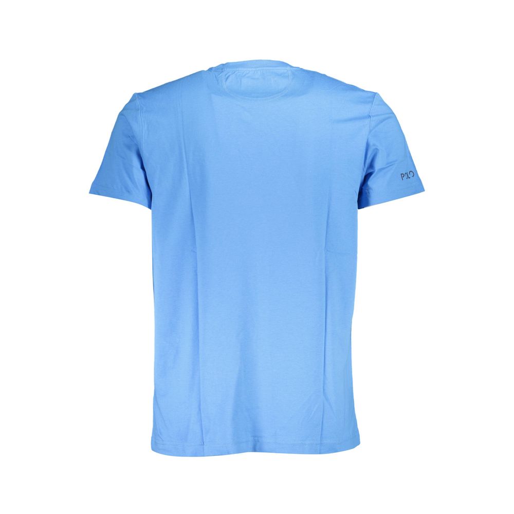 La Martina Azzurro Cotton Men T-Shirt - Luxe Nova