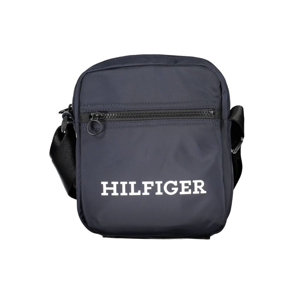 Tommy Hilfiger Blue Polyester Men Shoulder Bag - Luxe Nova