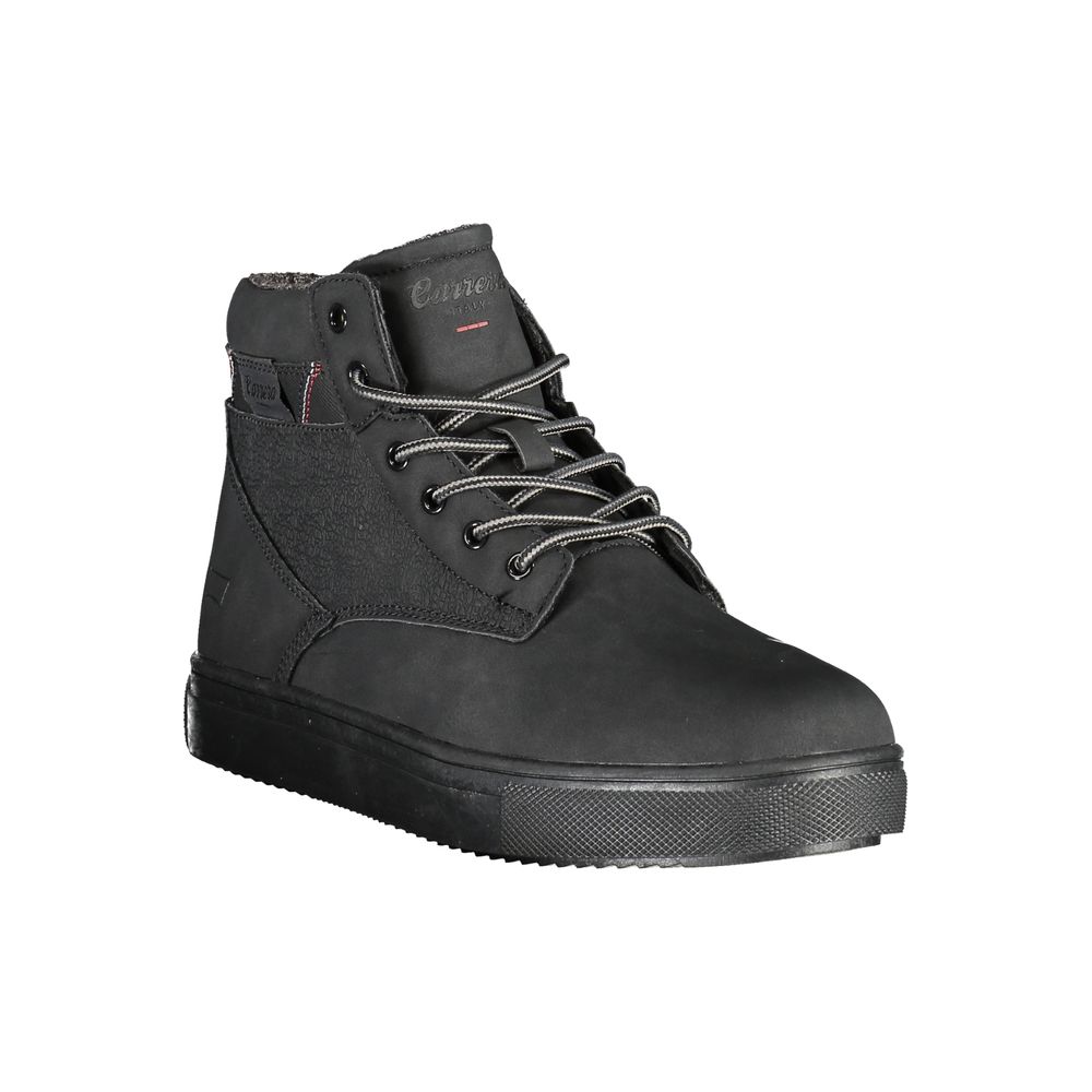 Carrera Black Polyurethane Men's Ankle Boot - Luxe Nova