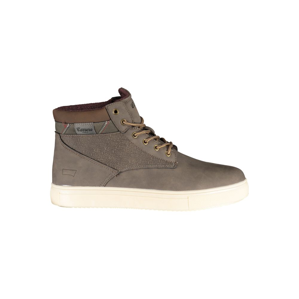 Carrera Brown Polyester Men Boot - Luxe Nova