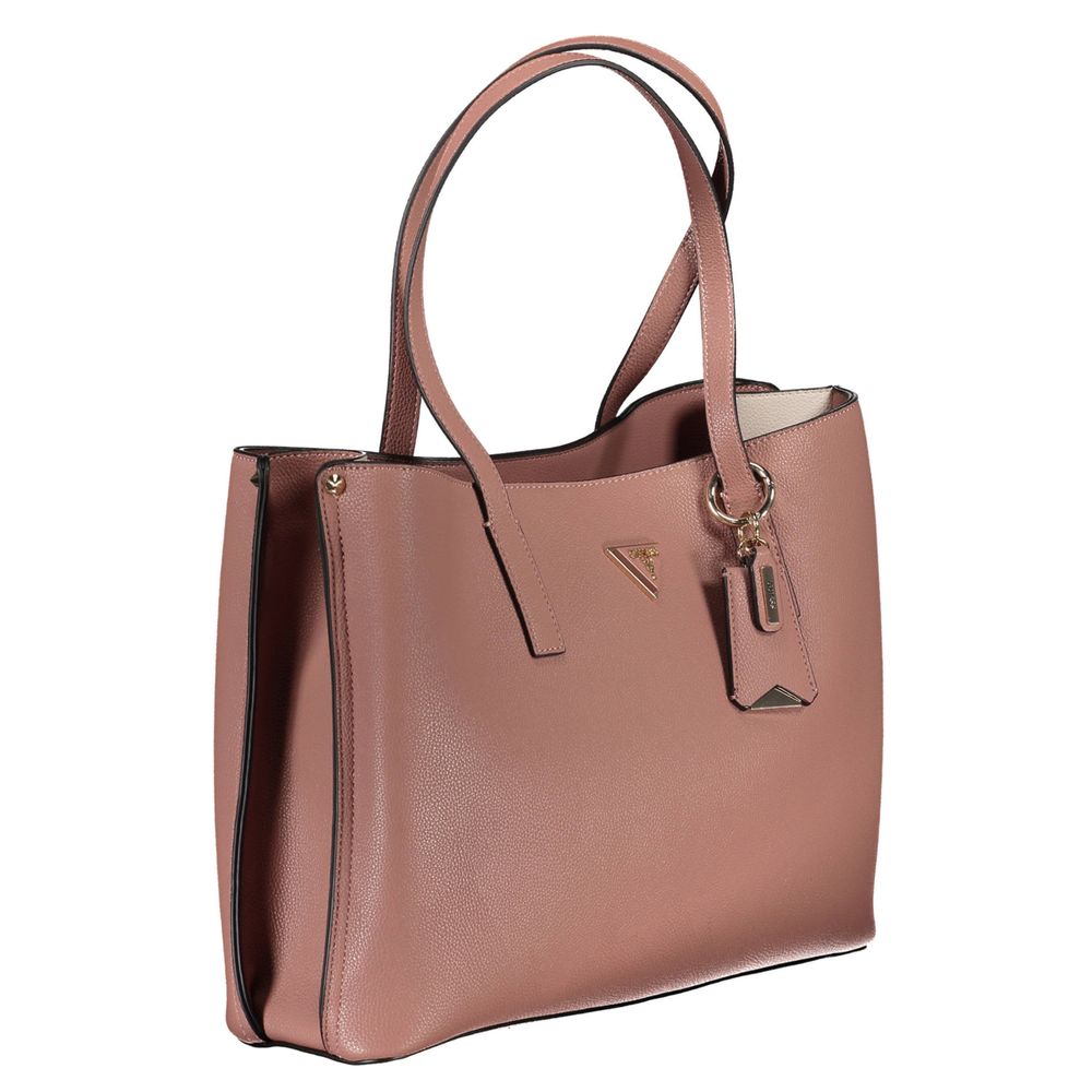 Guess Jeans Rosa Polyurethane Women Handbag - Luxe Nova