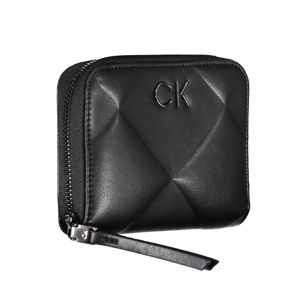 Calvin Klein Nero Polyester Women Wallet - Luxe Nova