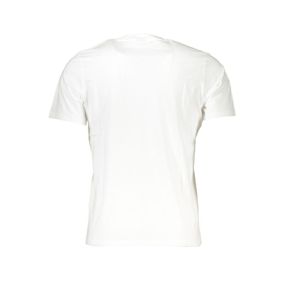 North Sails Bianco Cotton Men T-Shirt - Luxe Nova