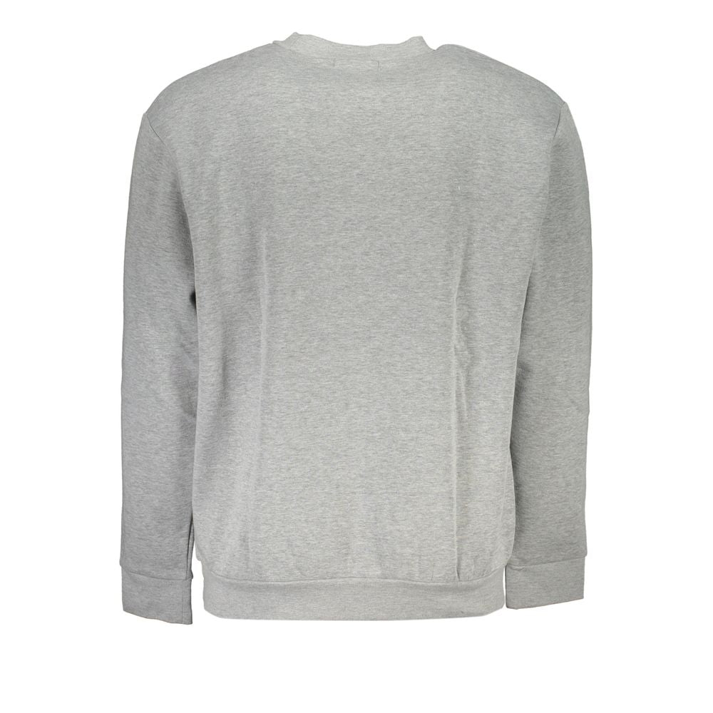 Cavalli Class Gray Cotton Men Sweater - Luxe Nova