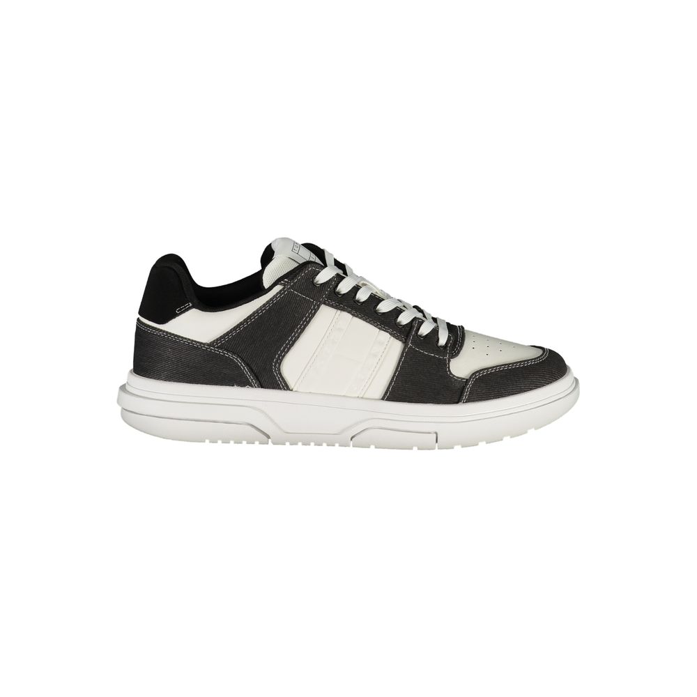 Tommy Hilfiger Nero Polyurethane Men Sneaker - Luxe Nova