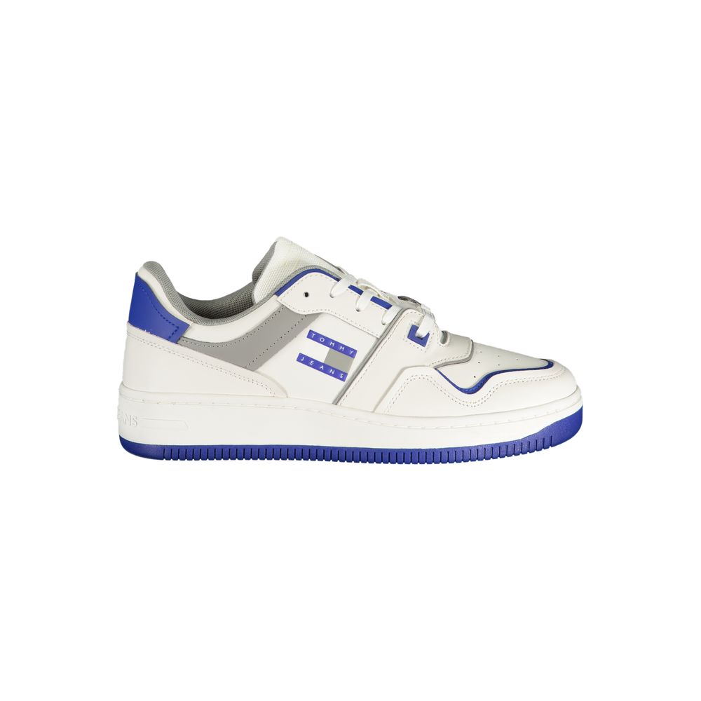 Tommy Hilfiger Royal Blue Polyurethane Men Sneaker - Luxe Nova