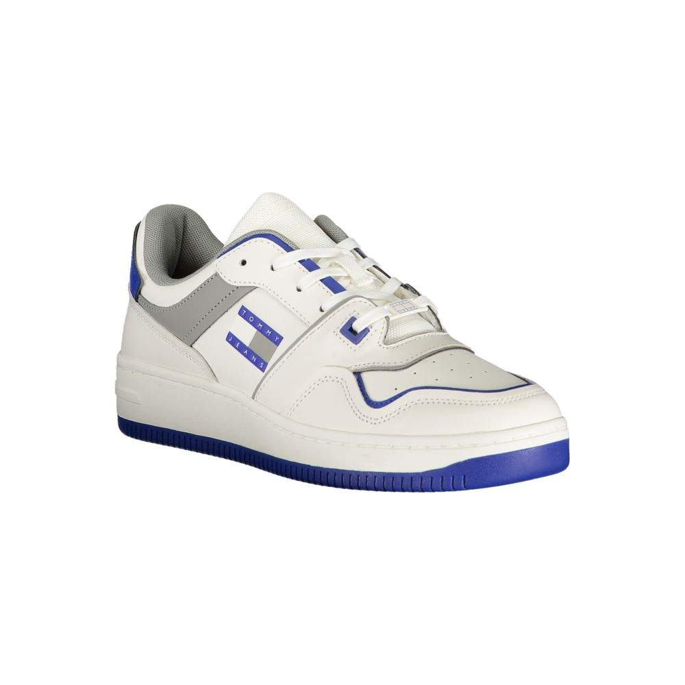 Tommy Hilfiger Royal Blue Polyurethane Men Sneaker - Luxe Nova