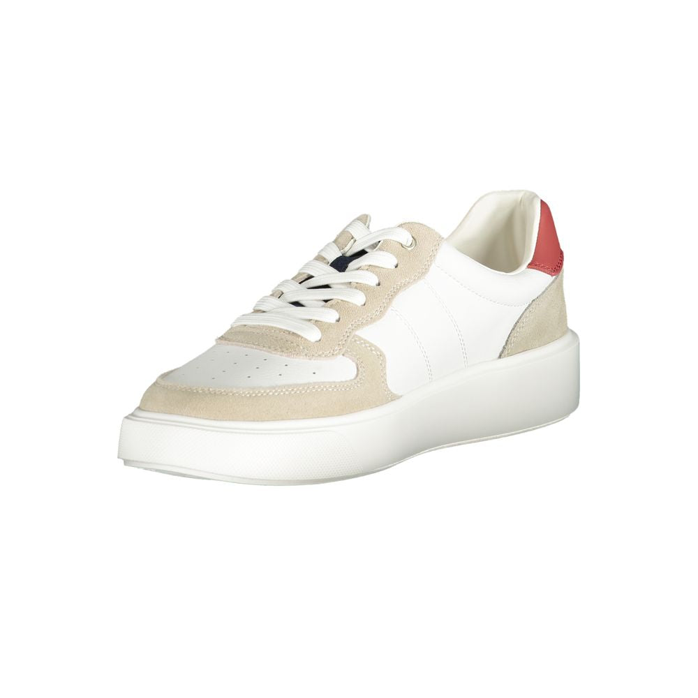 Blauer White Polyurethane Men Sneaker - Luxe Nova