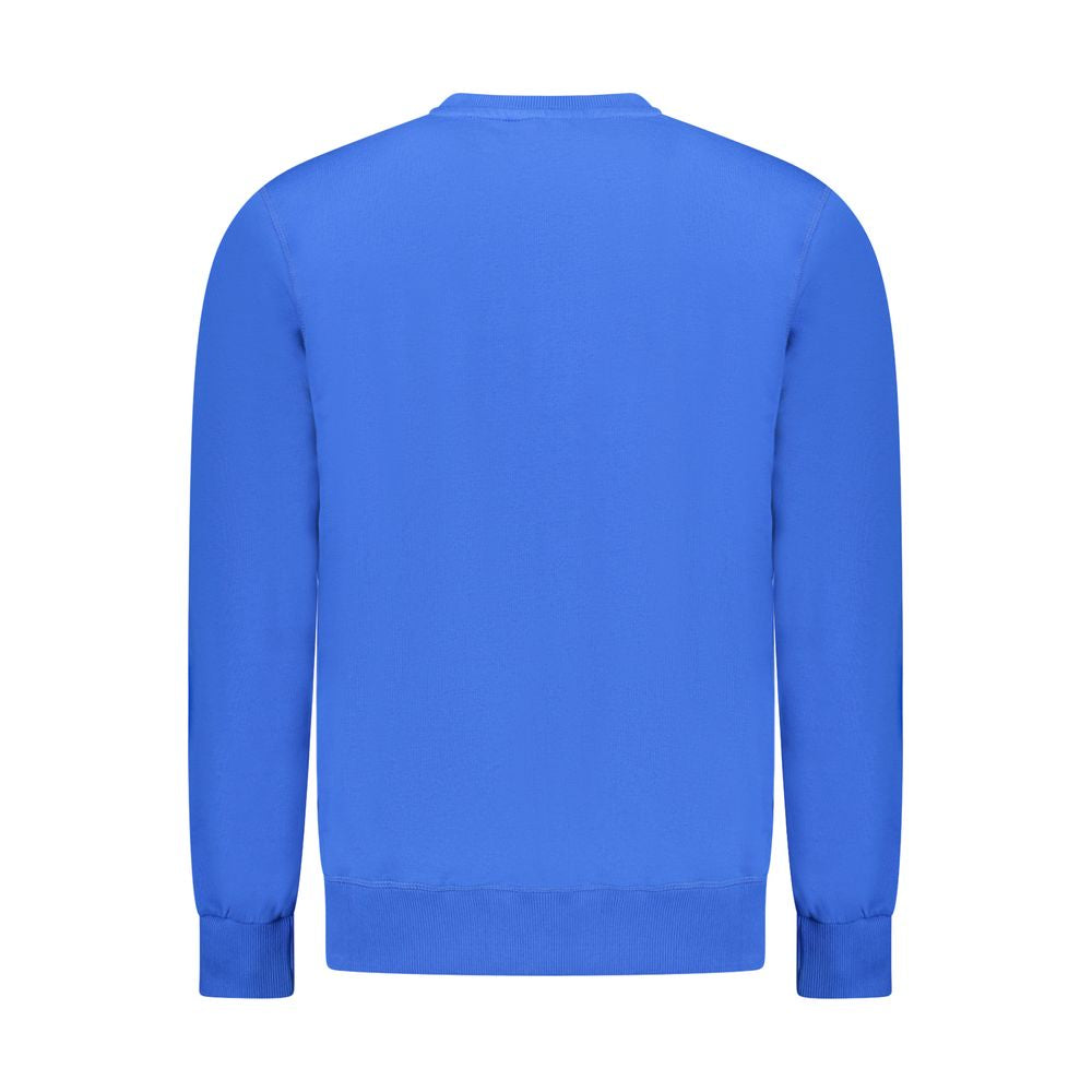 North Sails Blue Cotton Men Sweatshirt - Luxe Nova