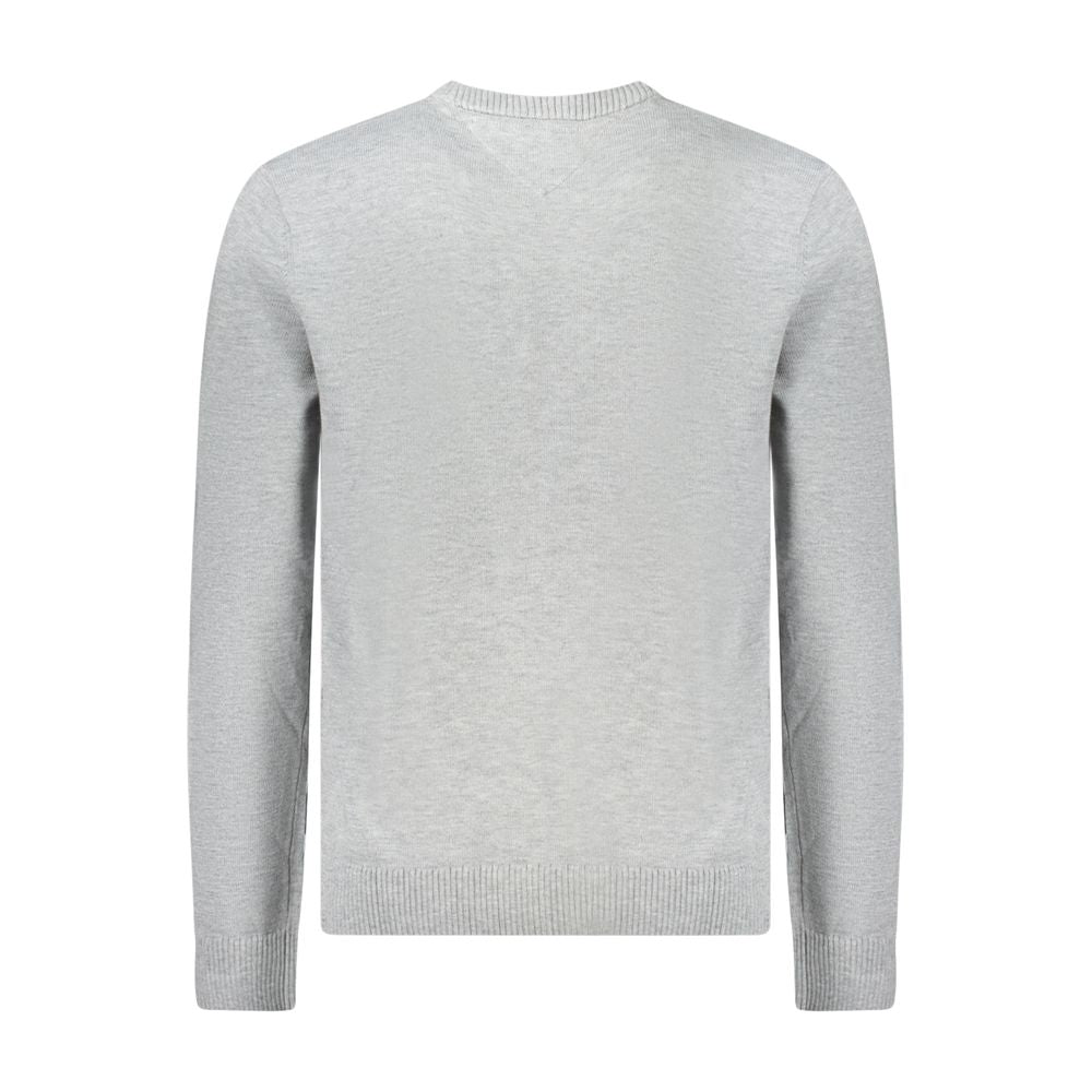 Tommy Hilfiger Grigio Polyester Men's Sweater - Luxe Nova