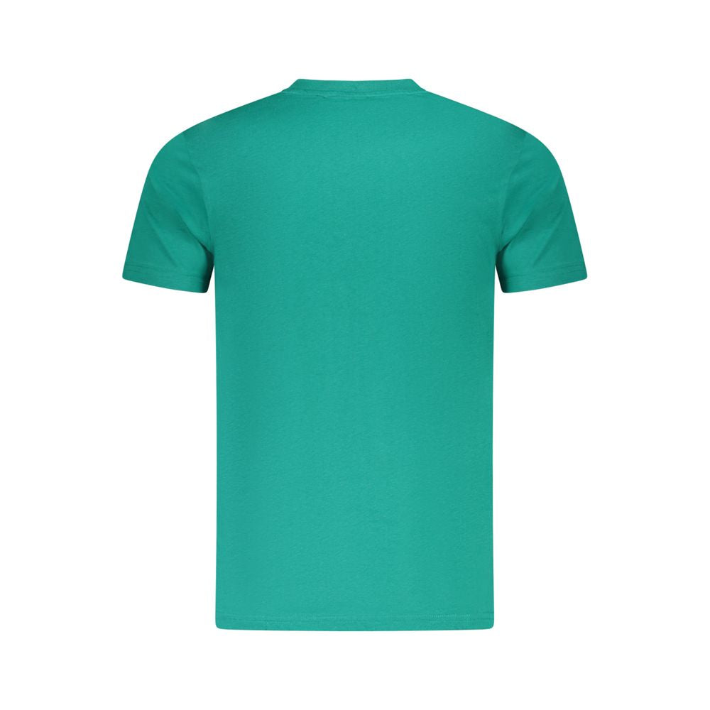 Cavalli Class Verde Cotton Men T-Shirt - Luxe Nova