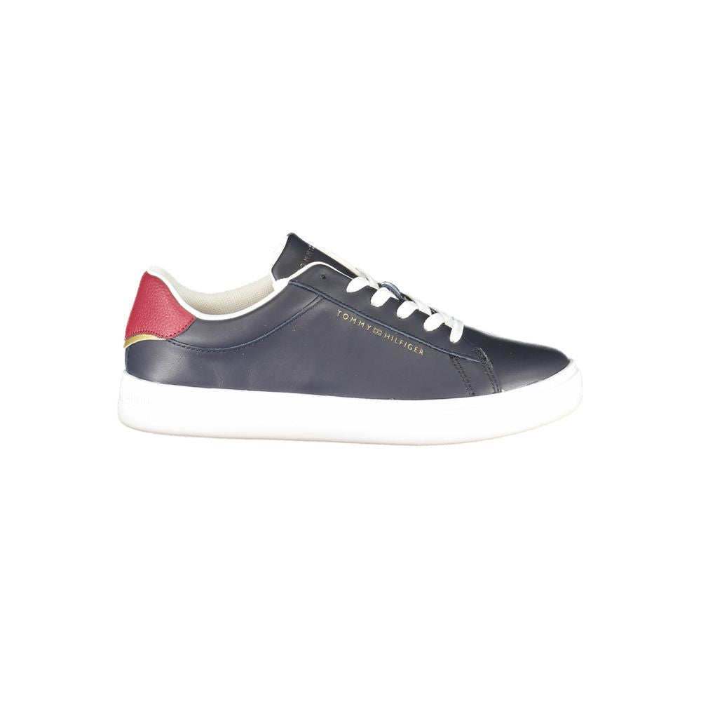 Tommy Hilfiger Blue Polyurethane Women Sneaker - Luxe Nova
