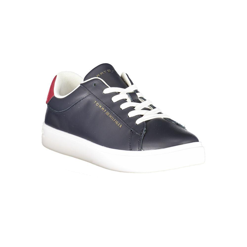 Tommy Hilfiger Blue Polyurethane Women Sneaker - Luxe Nova