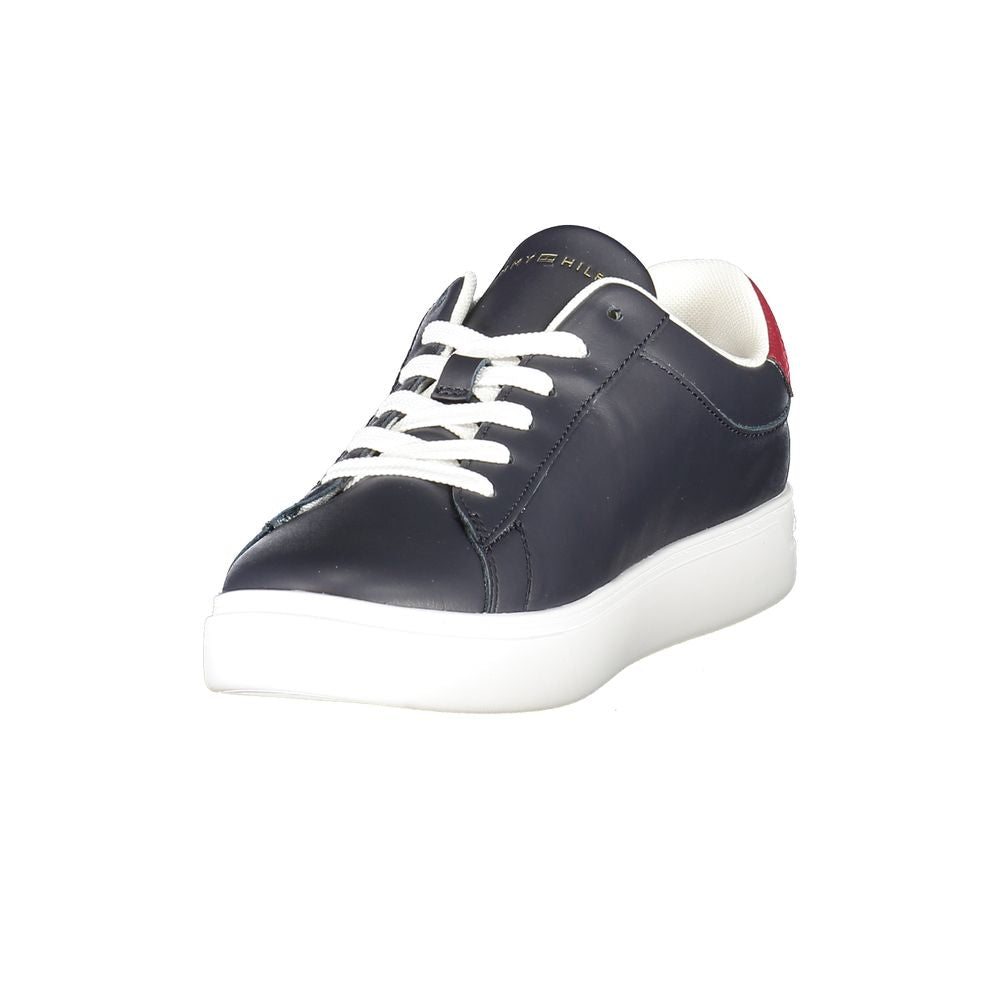 Tommy Hilfiger Blue Polyurethane Women Sneaker - Luxe Nova
