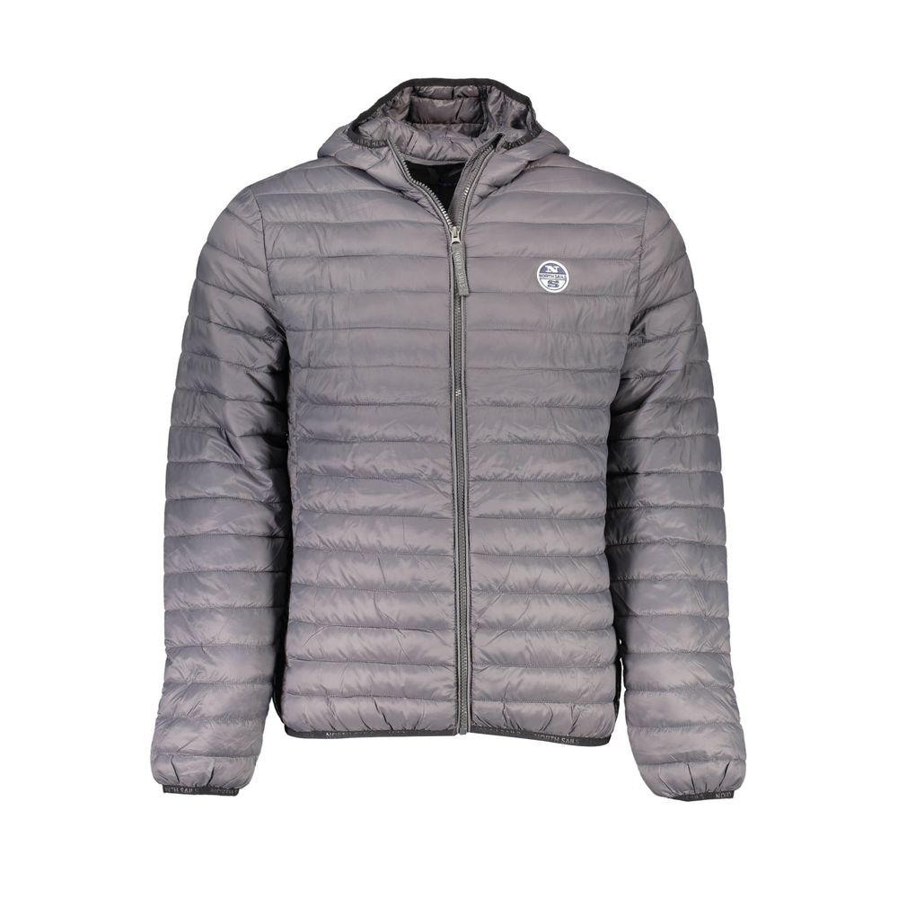 North Sails Grigio Polyamide Men's Jacket - Luxe Nova