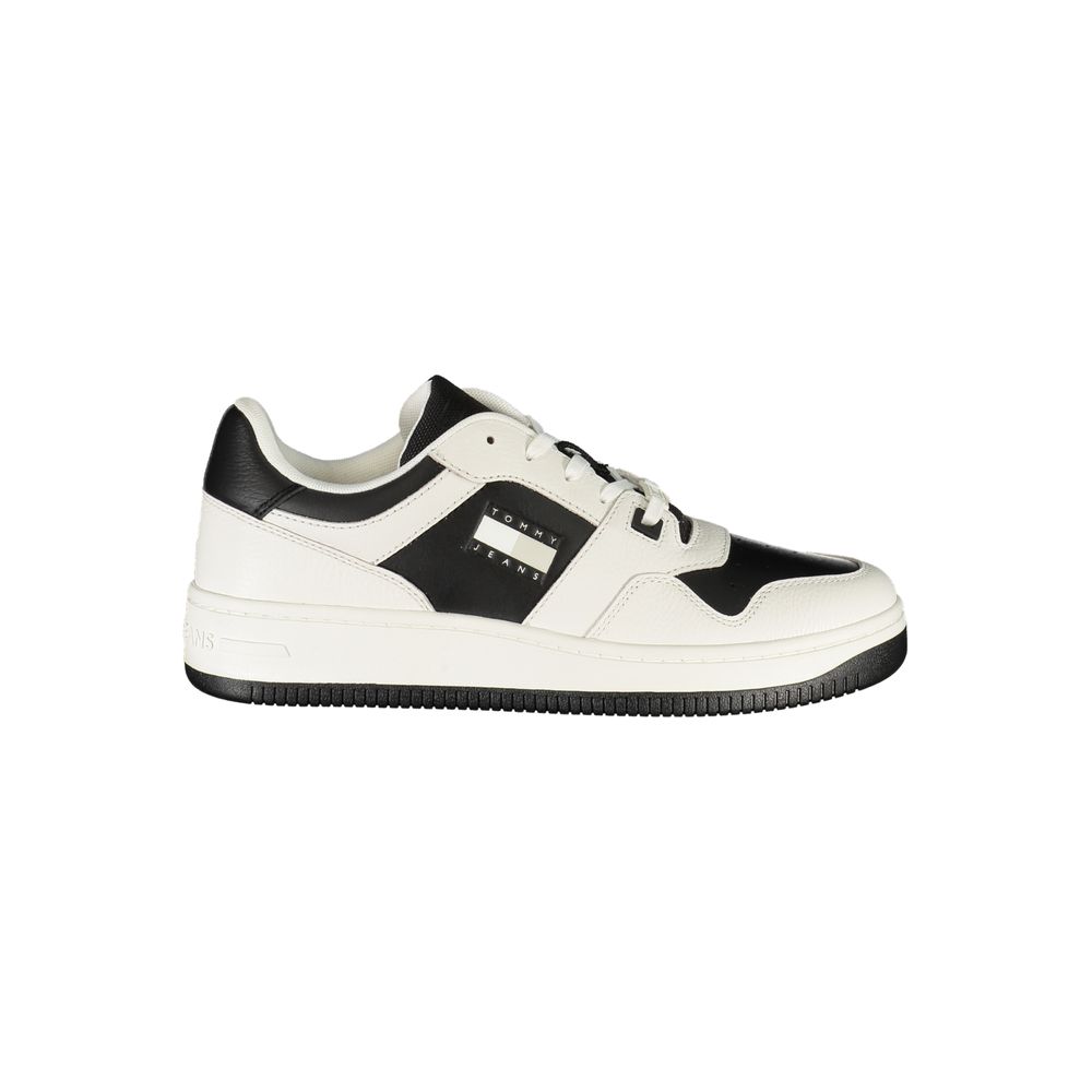 Tommy Hilfiger Bianco Polyurethane Men Sneaker - Luxe Nova