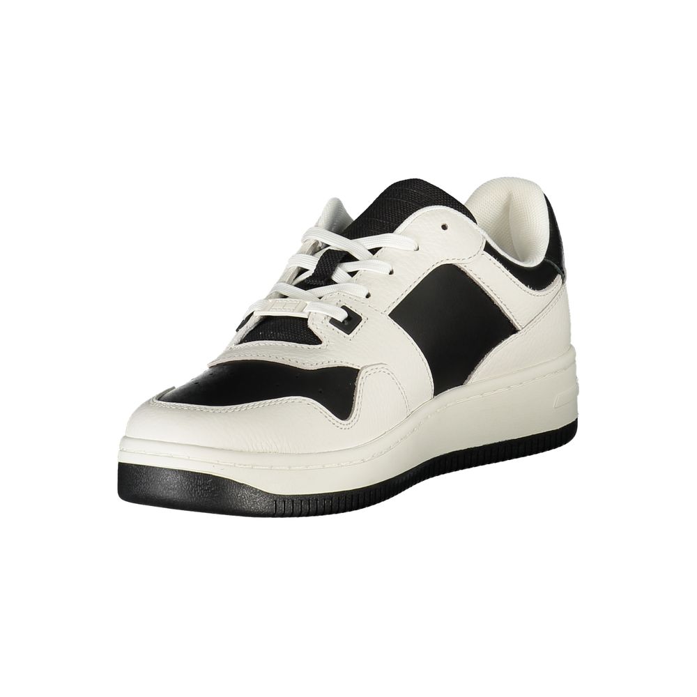 Tommy Hilfiger Bianco Polyurethane Men Sneaker - Luxe Nova
