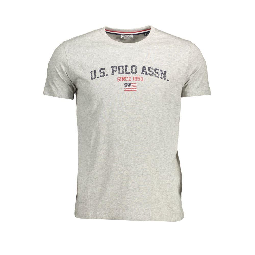U.S. POLO ASSN. Brown Cotton Men T-Shirt - Luxe Nova