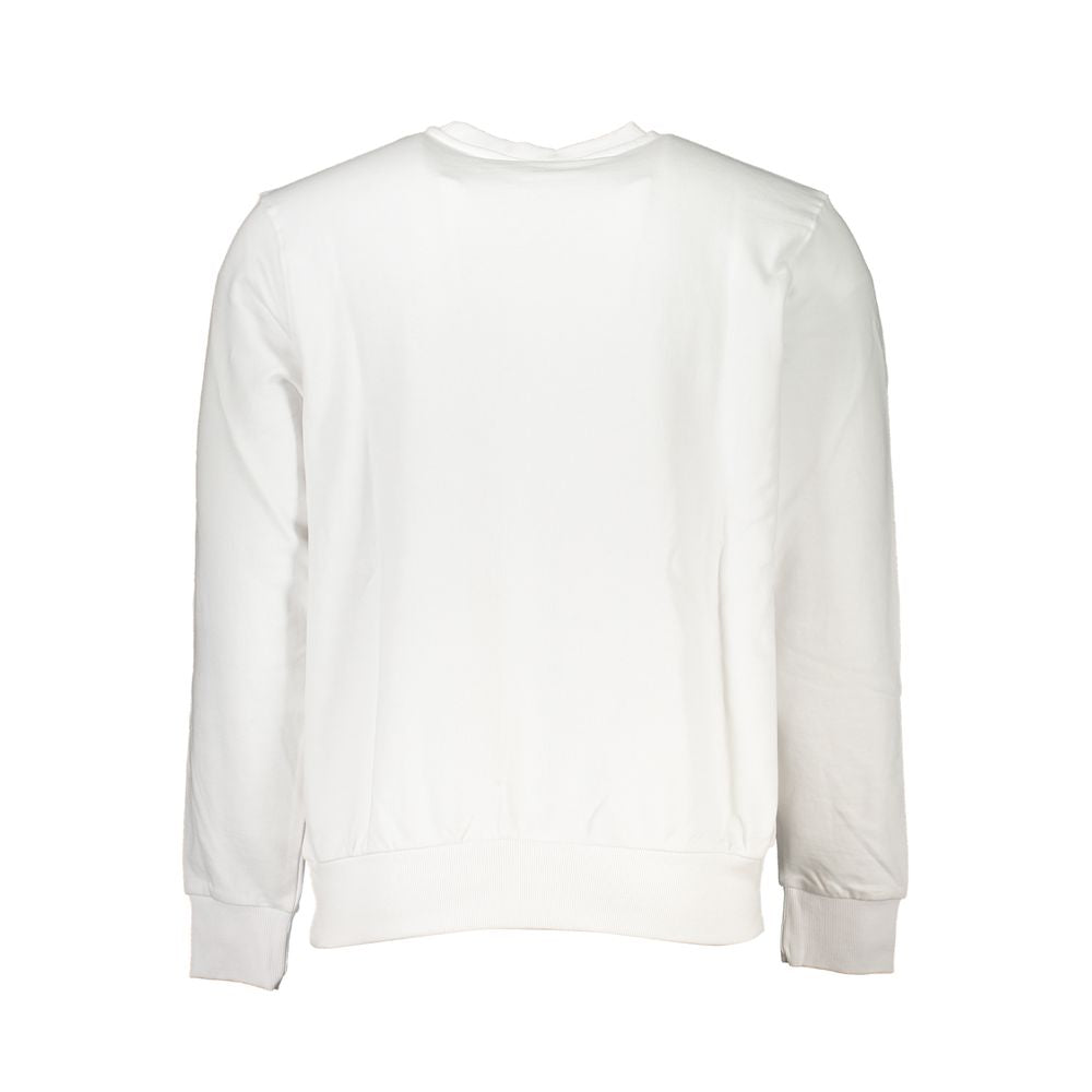 North Sails White Cotton Men's Sweatshirt - Luxe Nova
