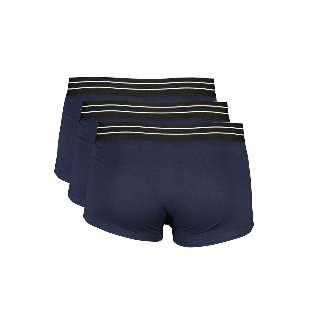 Cavalli Class Blu Cotton Men Boxer - Luxe Nova