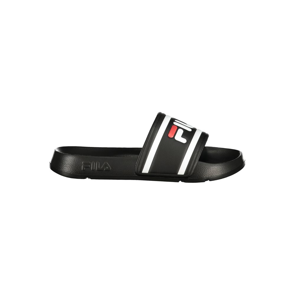 Fila Black Polyurethane Women Slipper - Luxe Nova