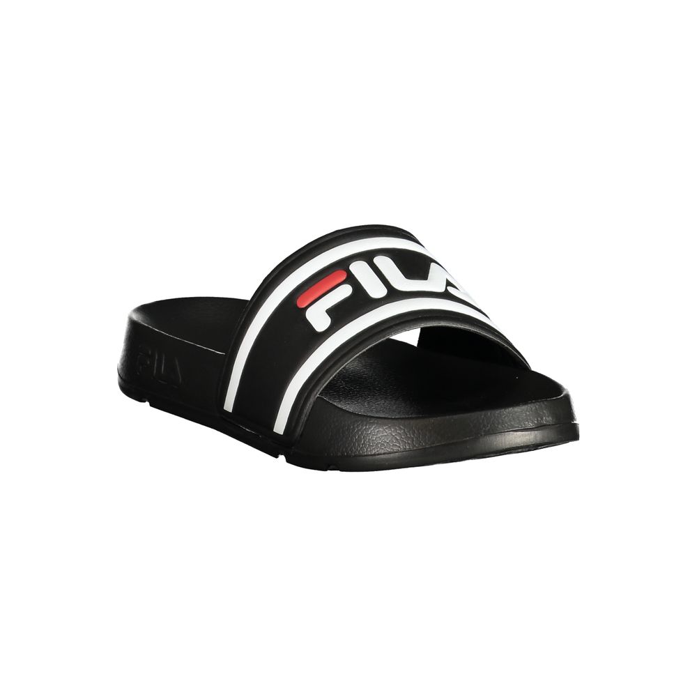 Fila Black Polyurethane Women Slipper - Luxe Nova