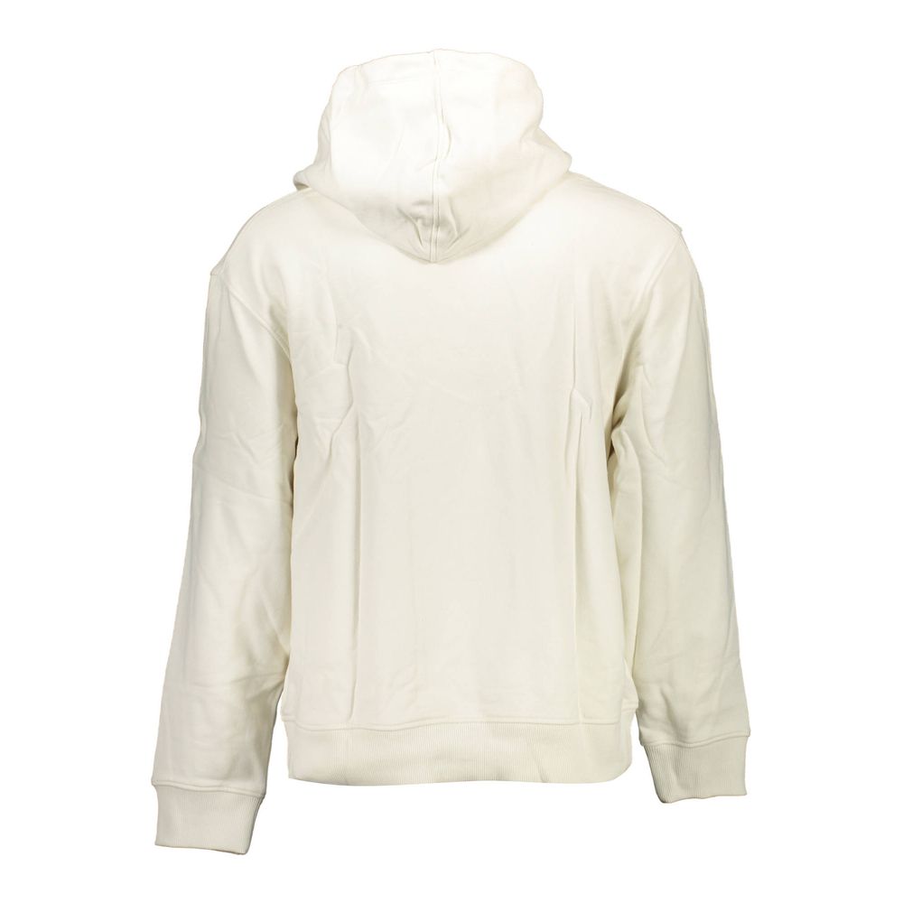 Calvin Klein Bianco Cotton Mens Sweatshirt - Luxe Nova