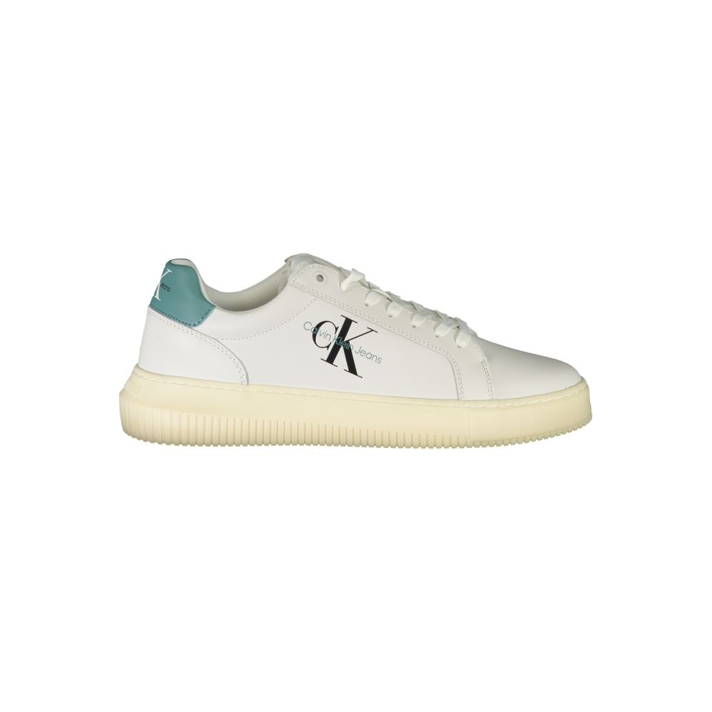 Calvin Klein White Leather Men's Sneaker - Luxe Nova