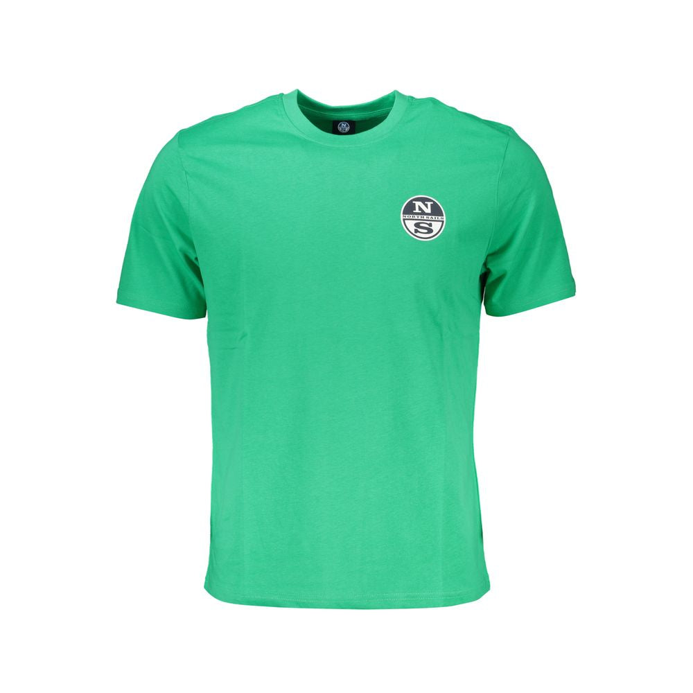 North Sails Verde Cotton Men T-Shirt - Luxe Nova