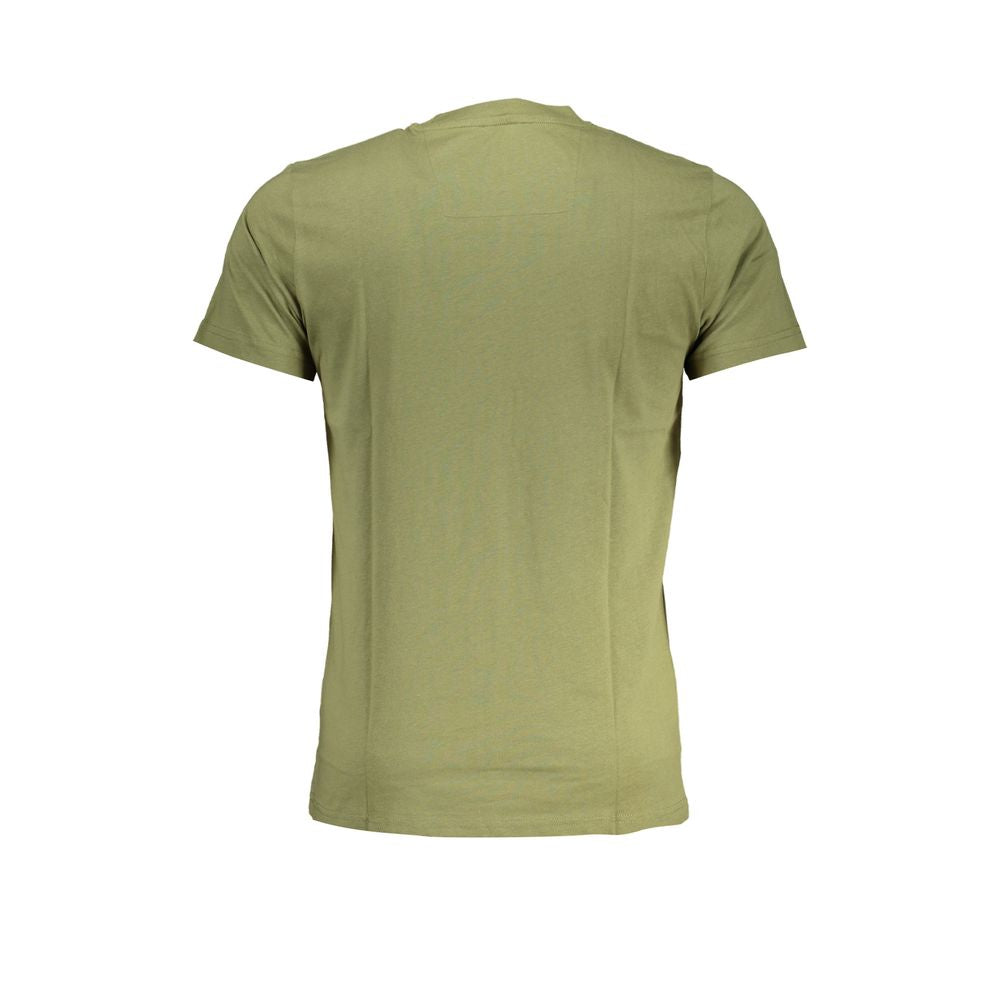 Cavalli Class Verde Cotton Men T-Shirt - Luxe Nova