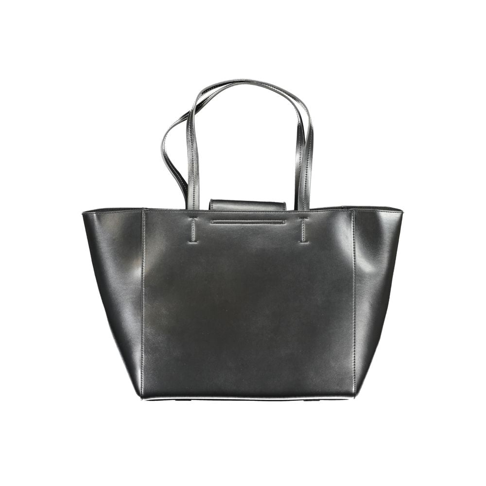 Calvin Klein Black Recycled Polyester Women Handbag - Luxe Nova