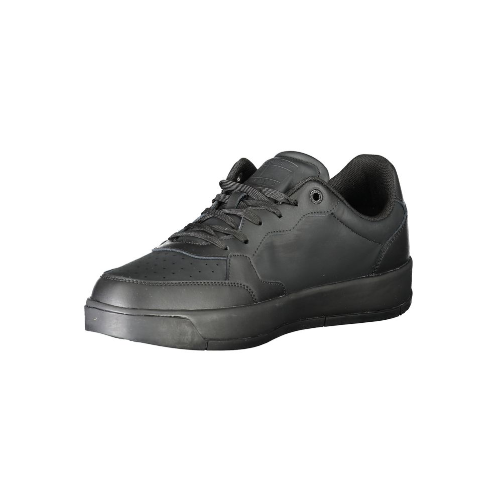 Tommy Hilfiger Nero Poliuretano Men Sneaker - Luxe Nova
