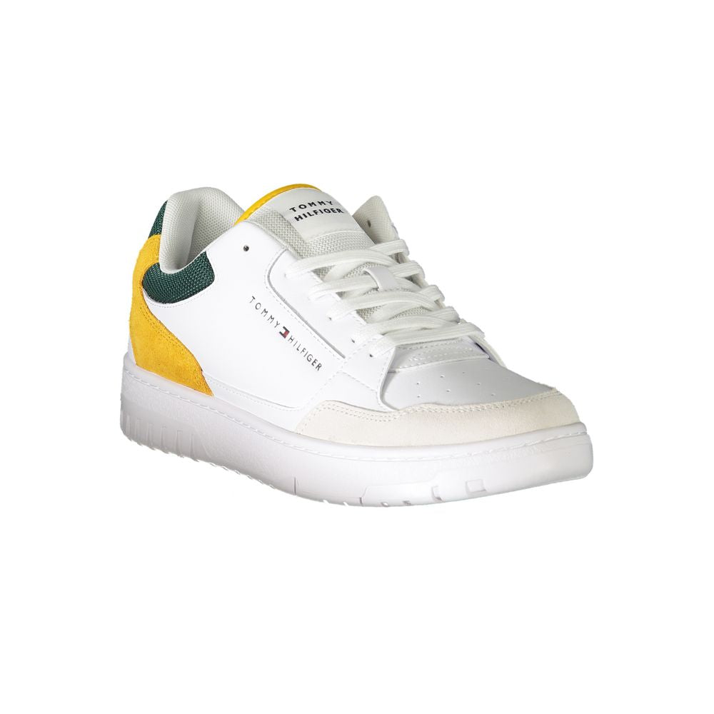 Tommy Hilfiger Bianco Leather Men Sneaker - Luxe Nova