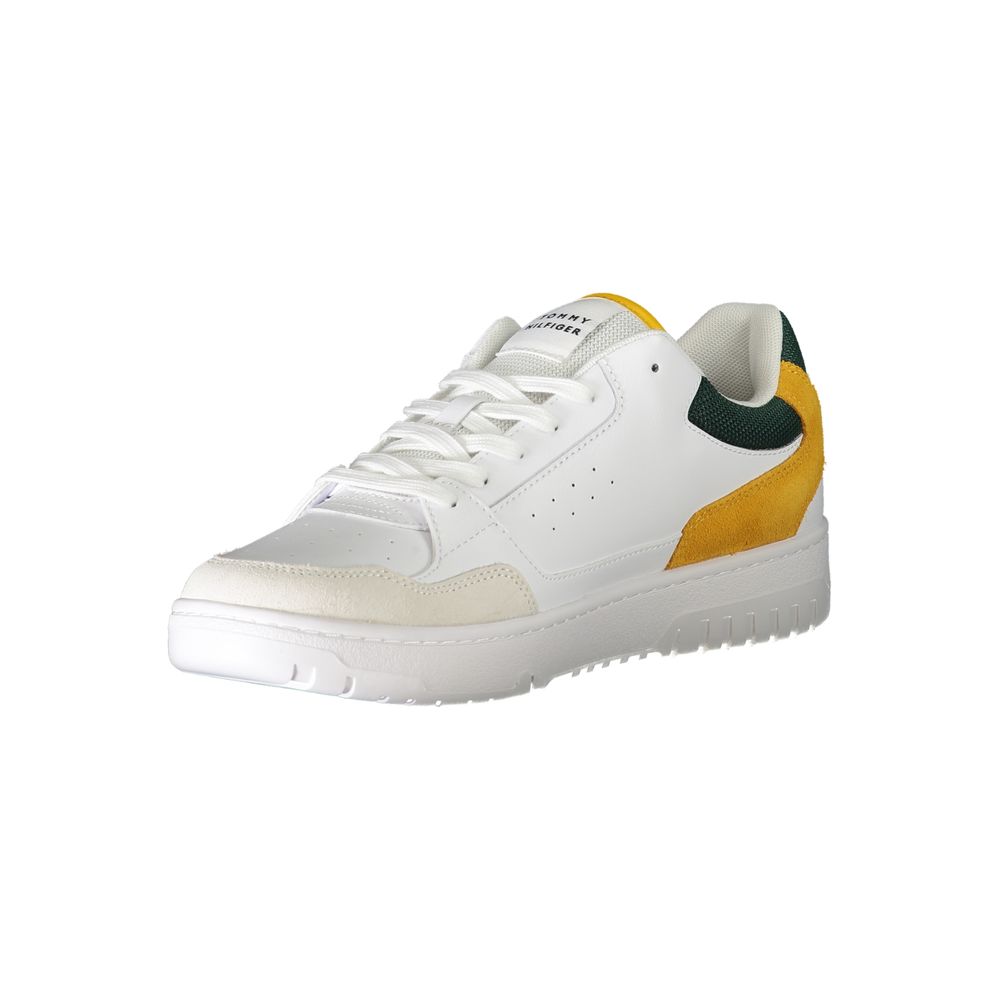 Tommy Hilfiger Bianco Leather Men Sneaker - Luxe Nova