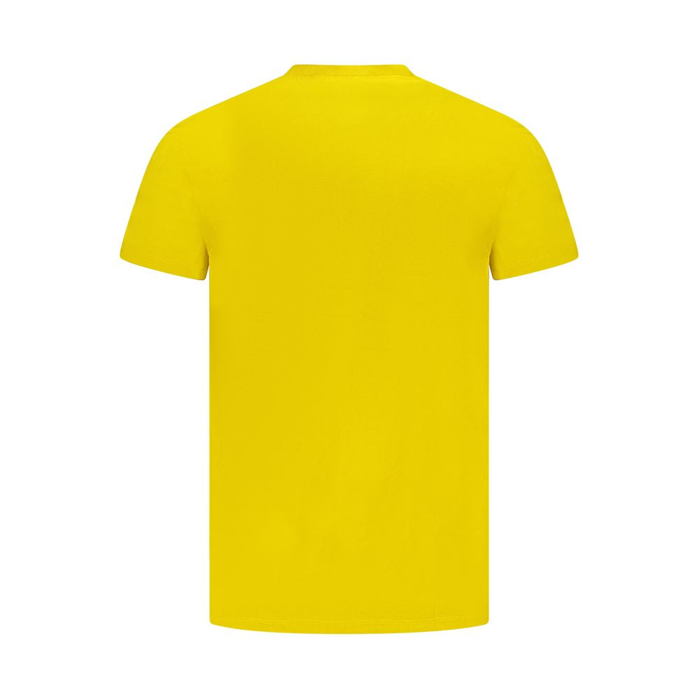 Timberland Yellow Cotton Men T-Shirt - Luxe Nova