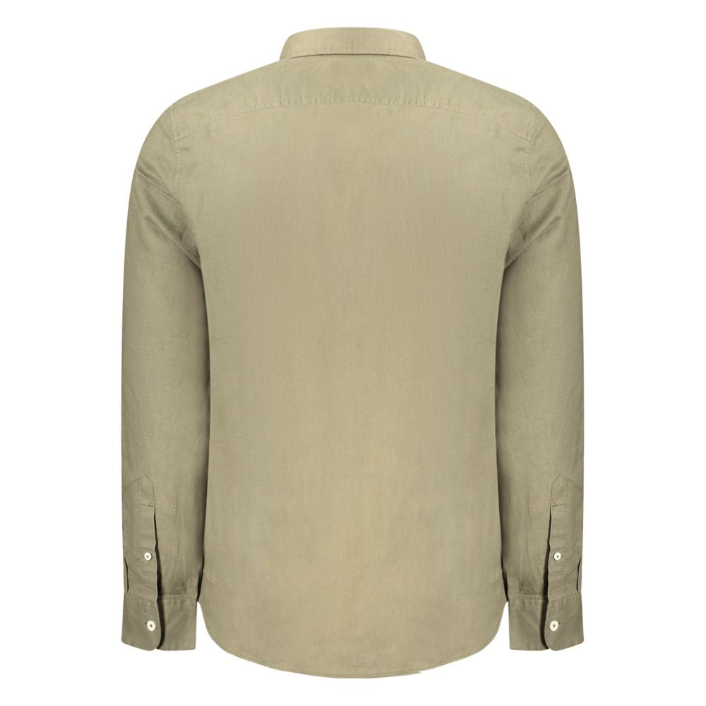 Timberland Verde Linen Men Shirt - Luxe Nova