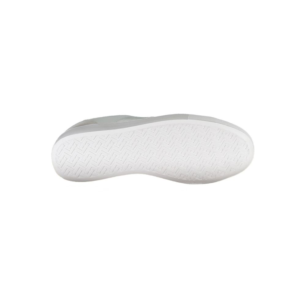 Napapijri White Leather Men Sneaker - Luxe Nova